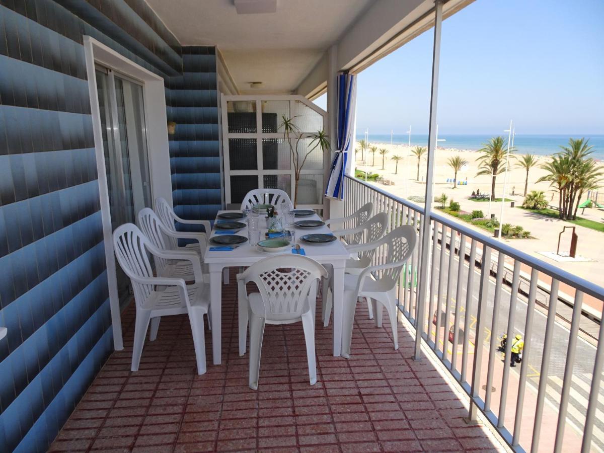 Neptuno 27 - Primera Linea De Playa Playa de Gandia Экстерьер фото