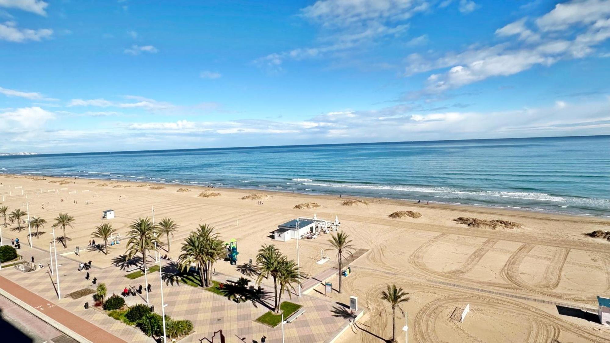 Neptuno 27 - Primera Linea De Playa Playa de Gandia Экстерьер фото